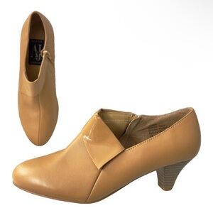 AJ Valenci New Leather Heels Booties